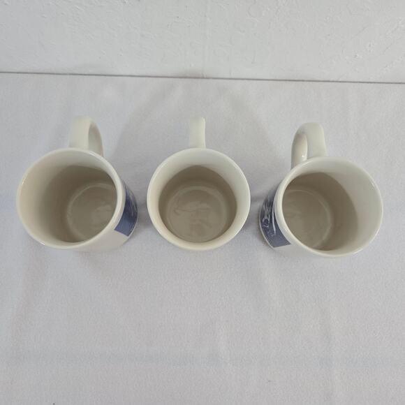 1980s Morton Salt Coffee Mugs: 1914 & 1921 Logos -When It Rains It Pours 3pcs - Picture 11 of 12